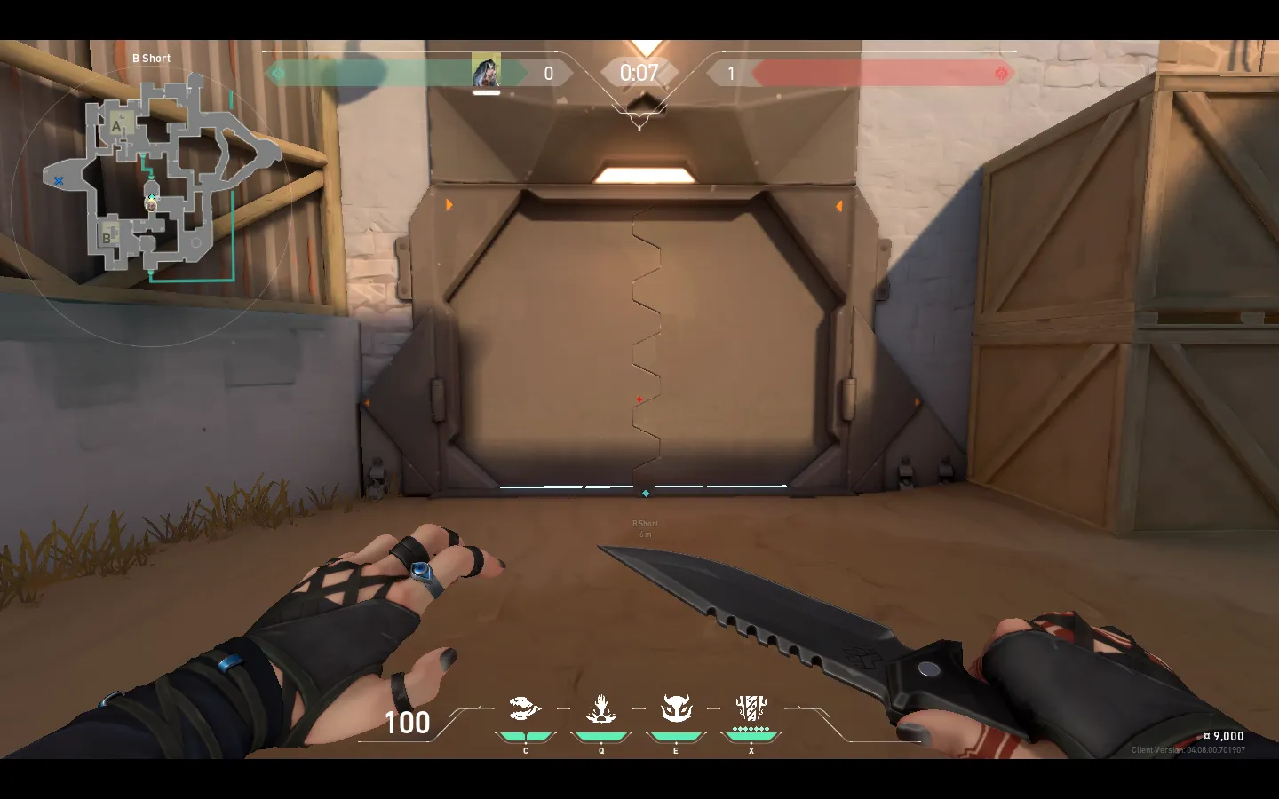 Haunt to Retake B Site — Fade lineup on Bind