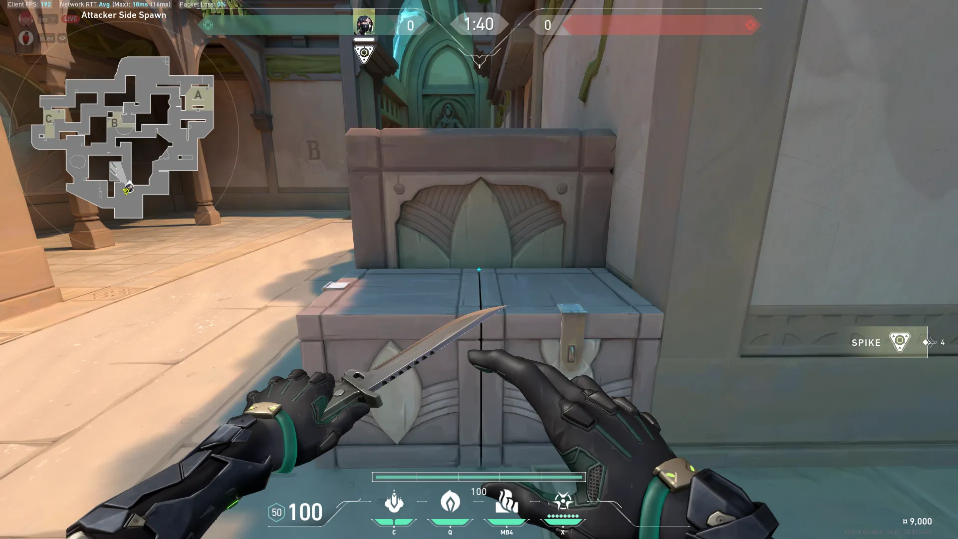 Lotus | ATK Molly for B Site Default — Viper lineup on Lotus