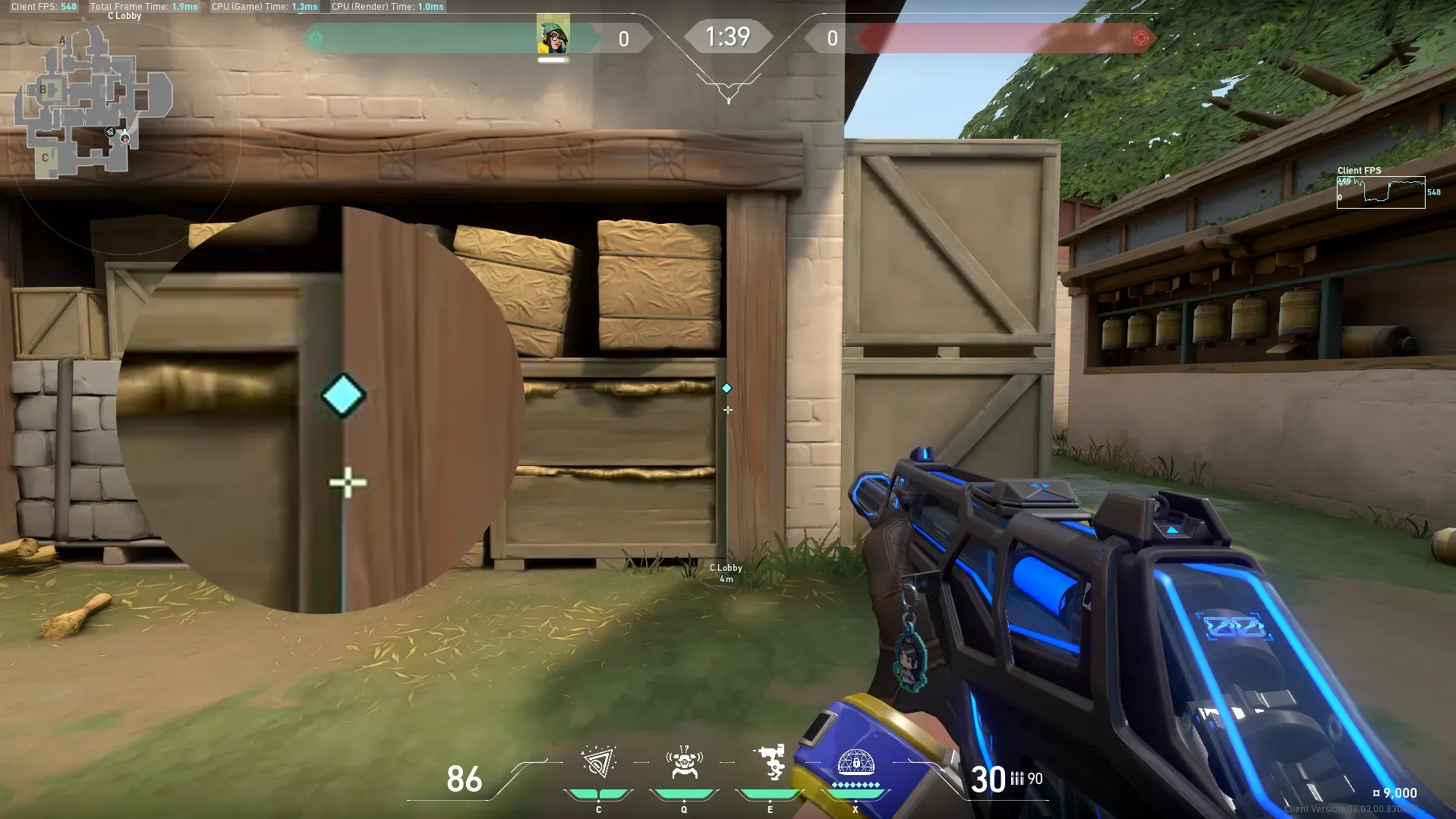 Back Site Molly Clear (2 Mollys) — Killjoy lineup on Haven
