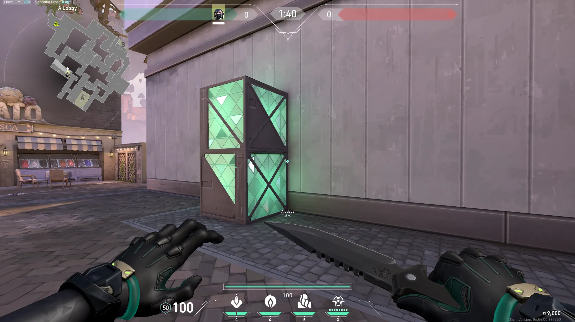 A Lobby to Behind Dice Attack Molly — Viper lineup on Ascent