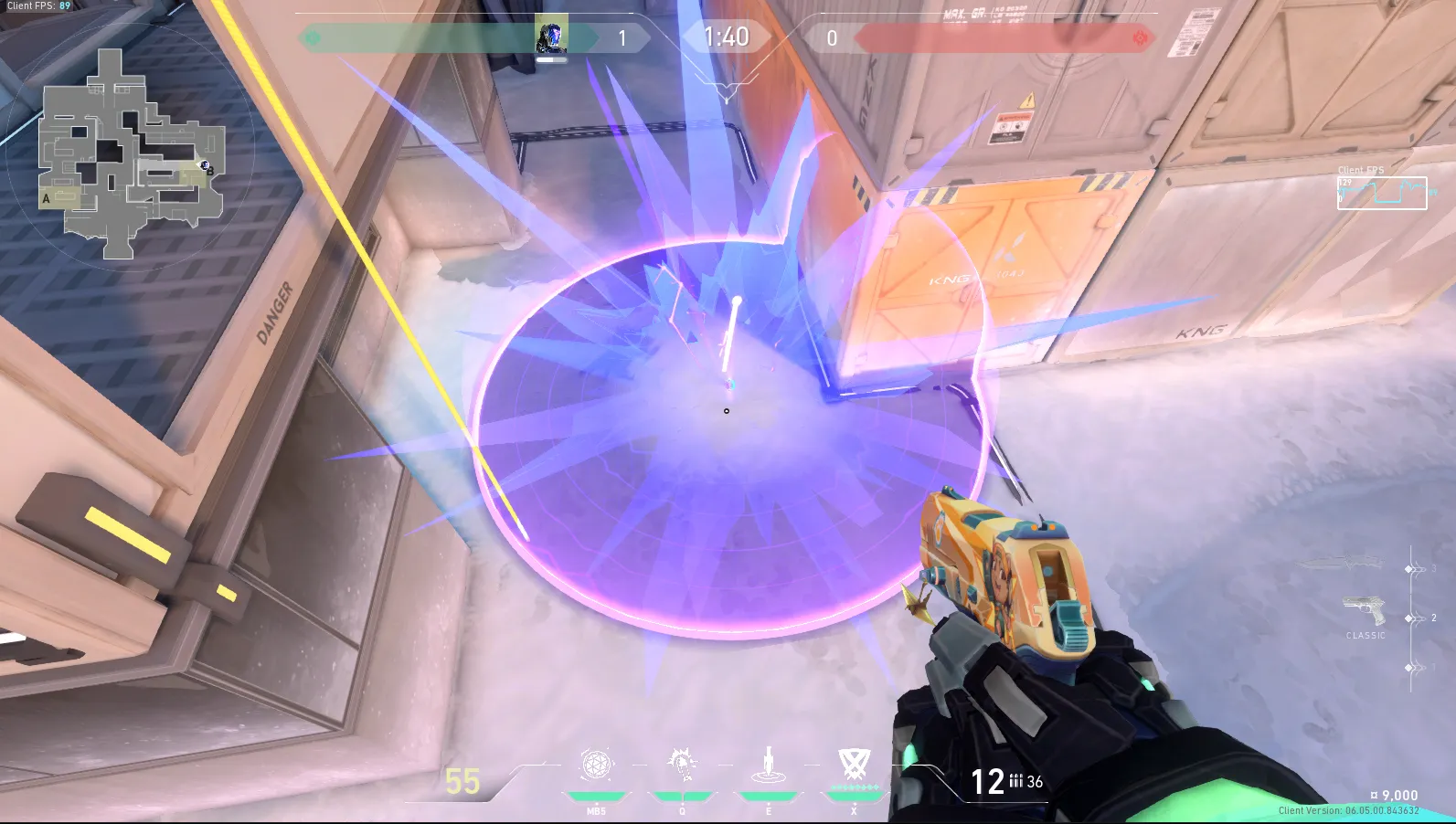 KAY/O Frag_Ment on Icebox Defense Site B — step 3 of 3: Result