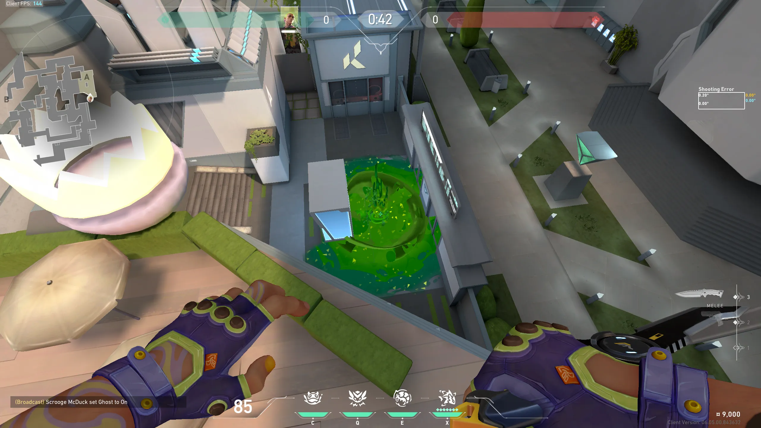 Gekko Mosh Pit on Split Attack Site A — step 3 of 3: Result