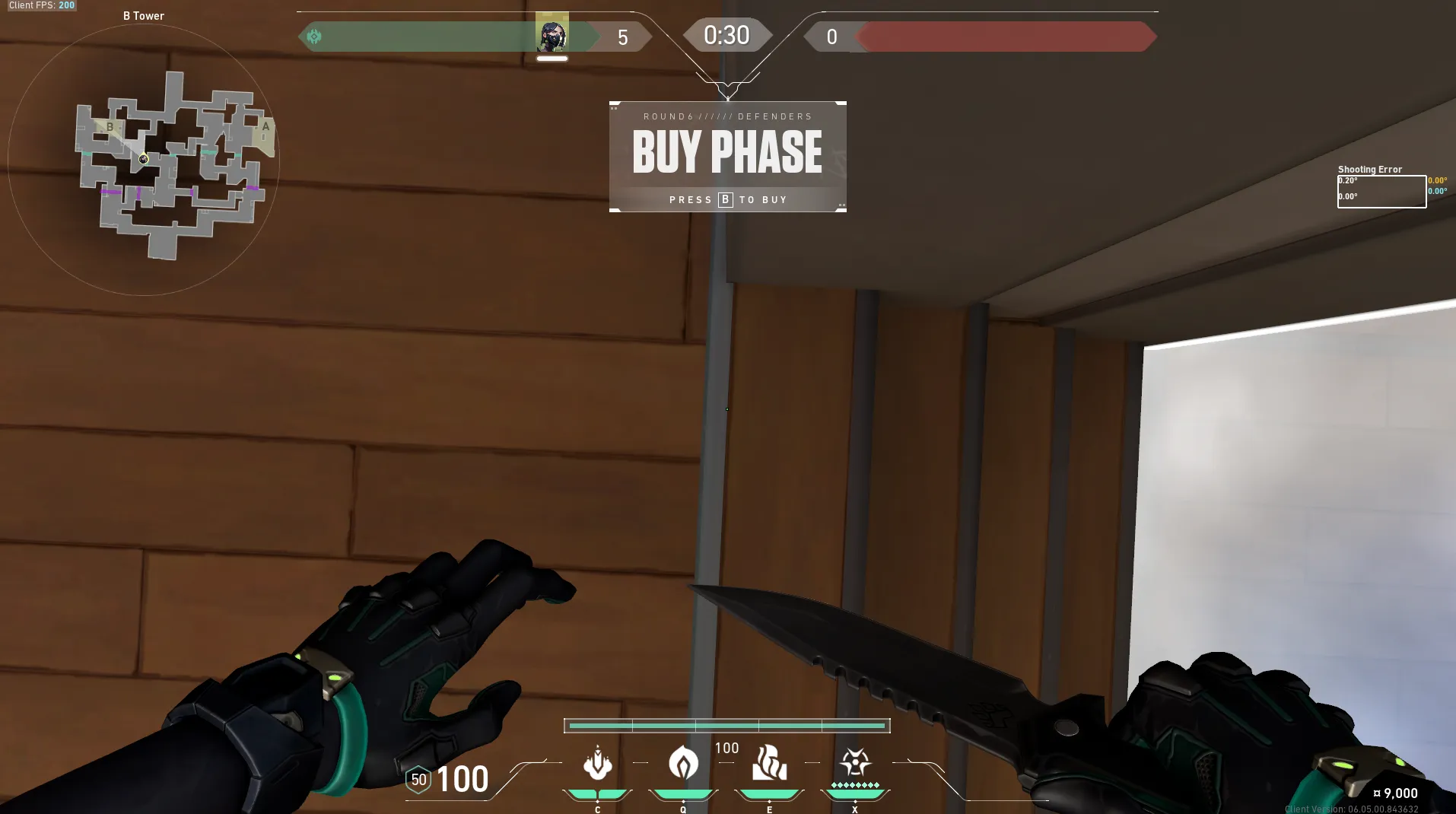 Viper Poison Cloud on Split Defense Mid — step 2 of 6: Aim — line up the shot