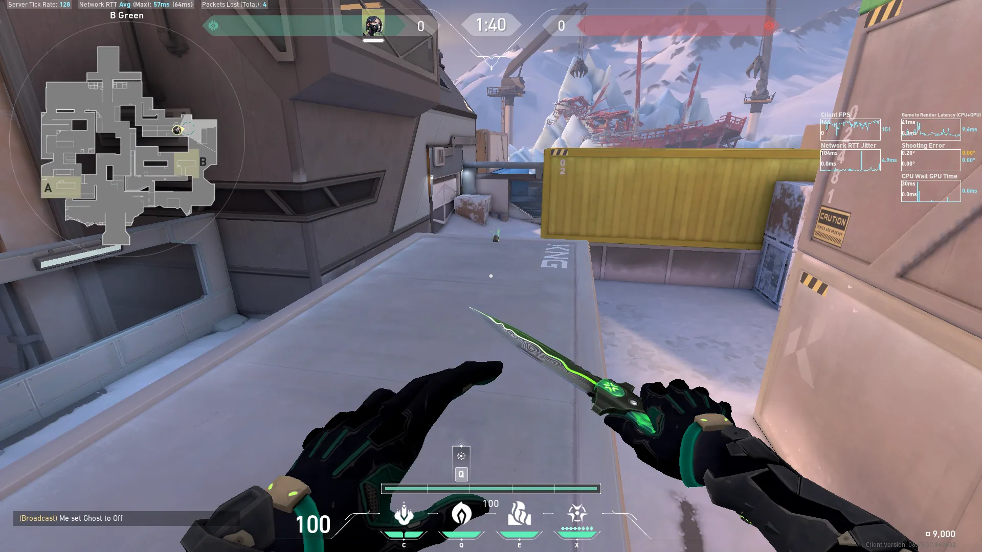 Viper Poison Cloud on Icebox Defense Site B — step 4 of 5: Aim — line up the shot