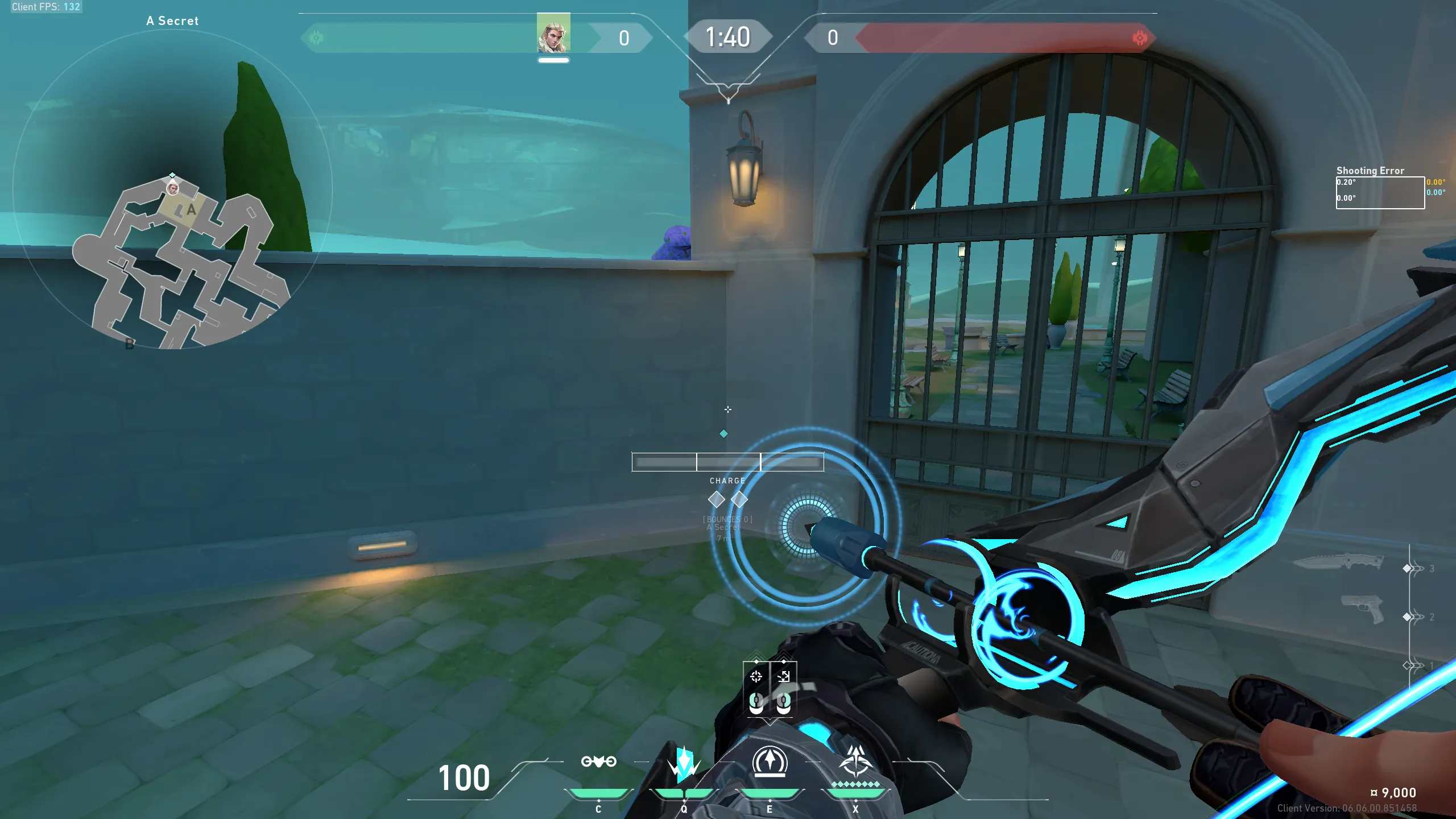 A Secret to A Main Early Round Scan — Sova lineup on Pearl