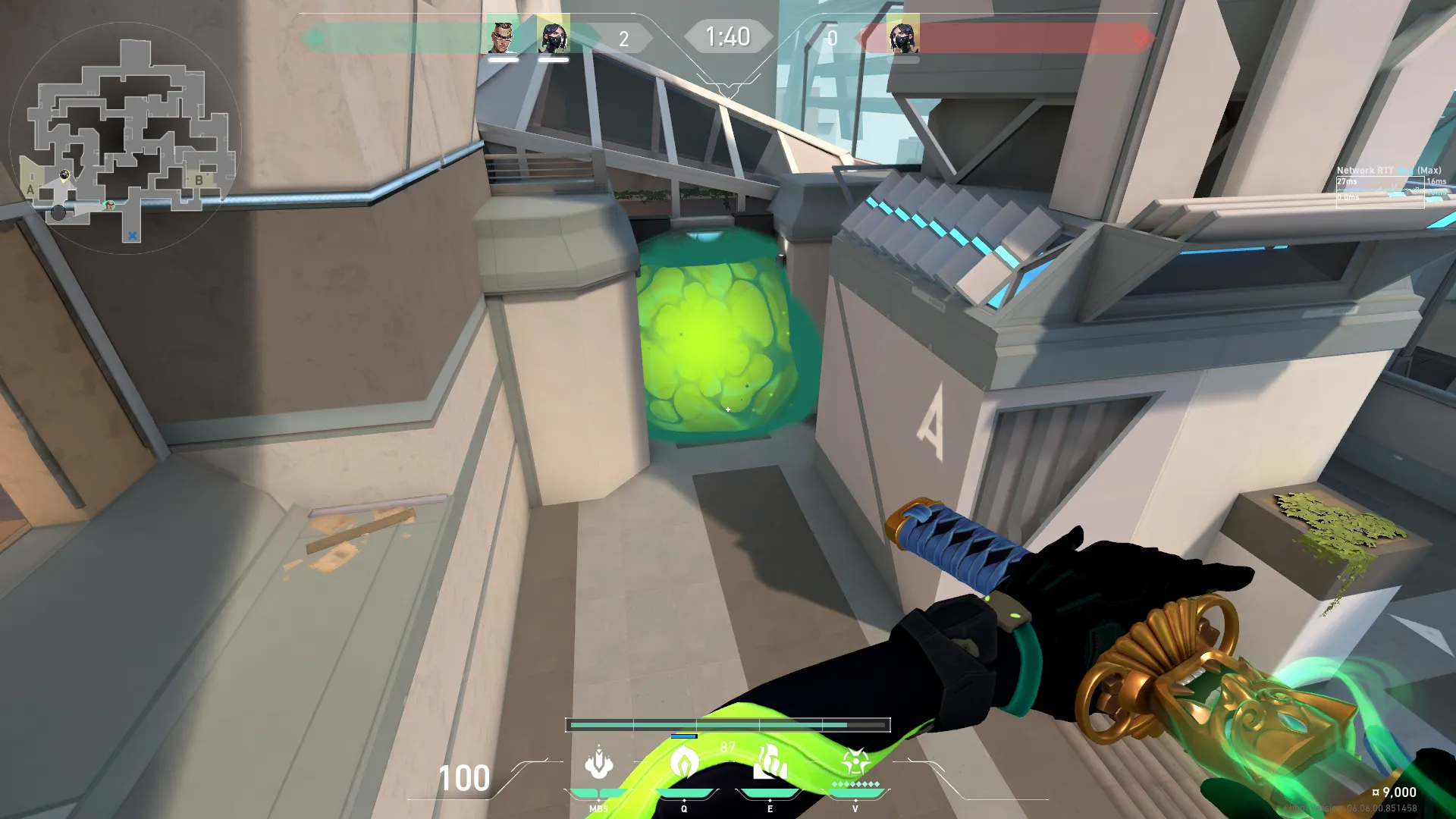 Viper Poison Cloud on Split Attack Site A — step 3 of 3: Result