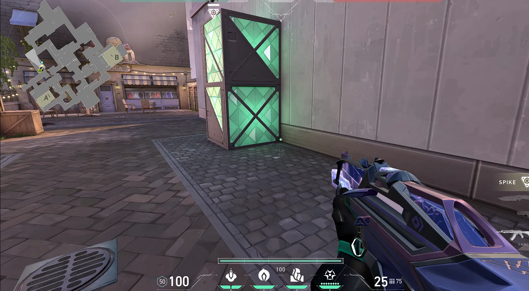 Post Plant A Site Double-box From A Lobby — Viper lineup on Ascent