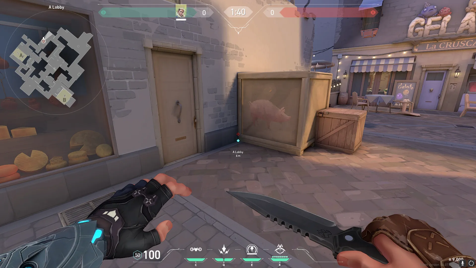 A Lobby to A Site (from A Lobby) — Sova lineup on Ascent