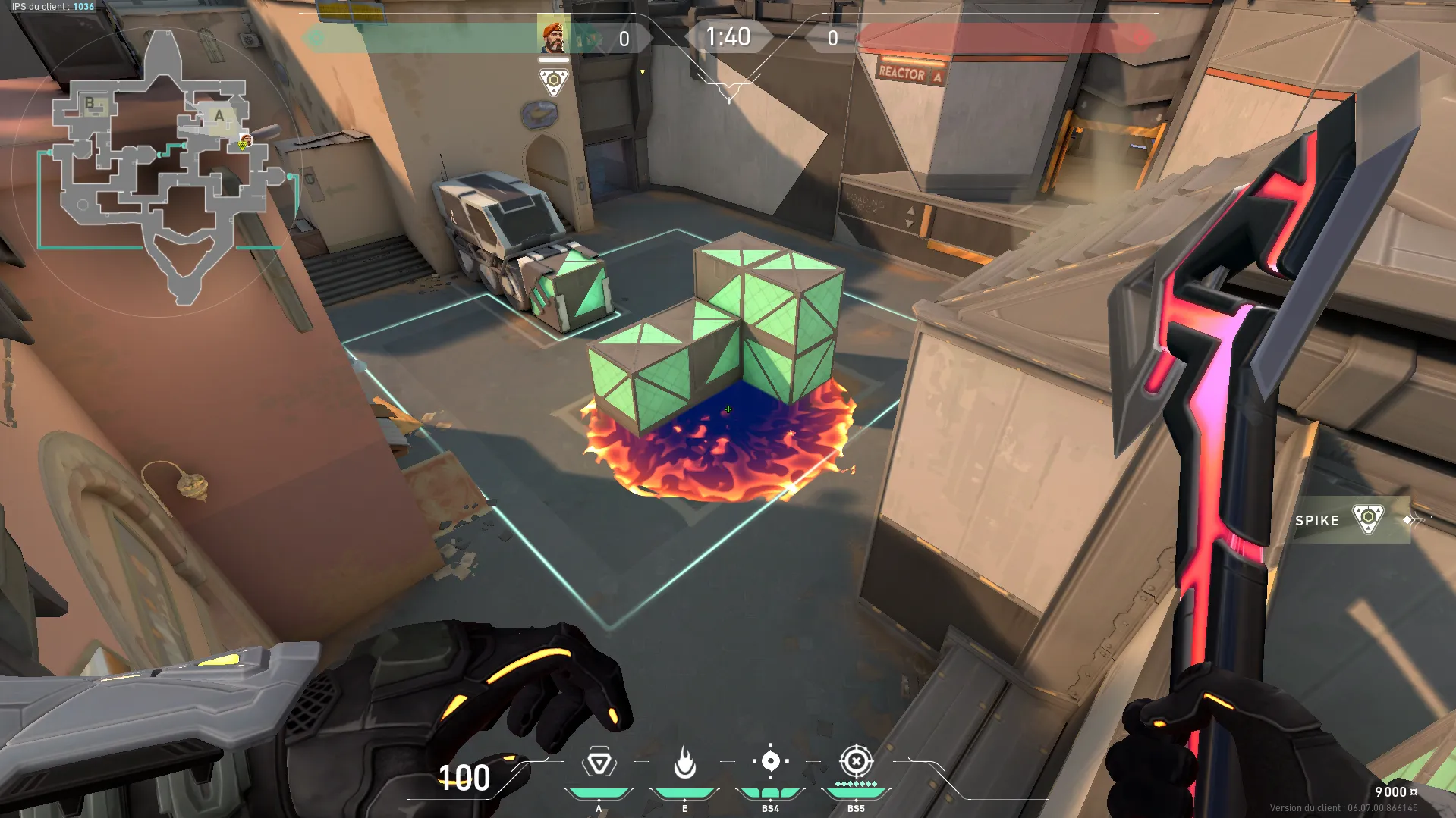 Brimstone Incendiary on Bind Attack Site A — step 3 of 3: Result