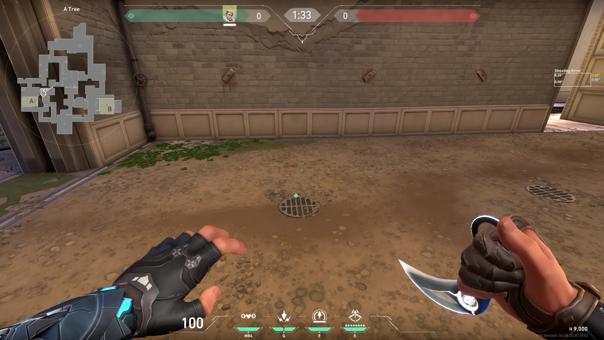 Shock Dart on Orb From A Main — Sova lineup on Ascent