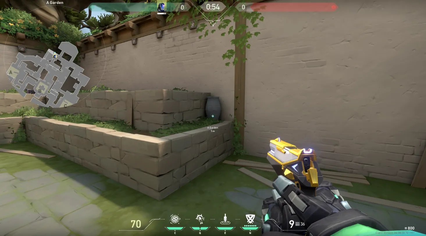 Kayo Frag/Ment to Clear B Site Entry — KAY/O lineup on Haven