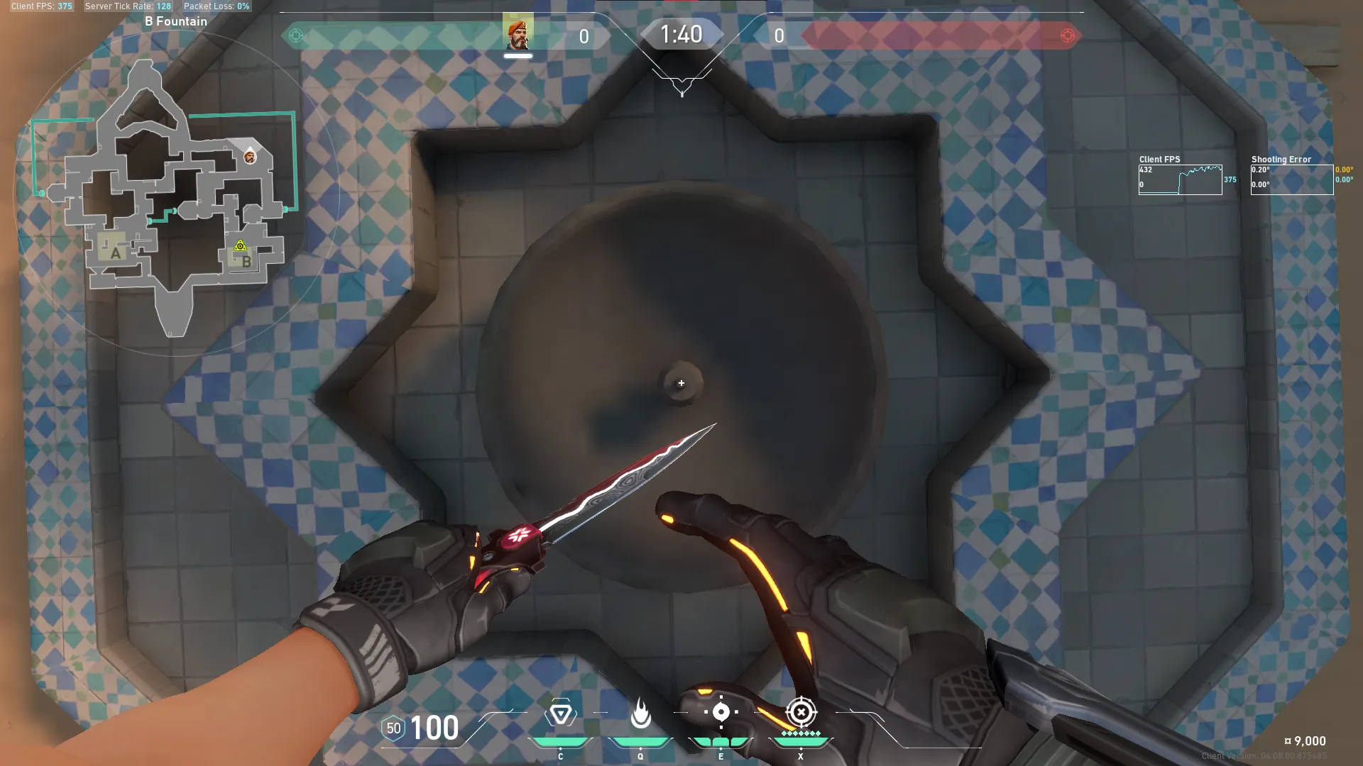 Brimstone Incendiary on Bind Attack Site B — step 2 of 5: Aim — line up the shot