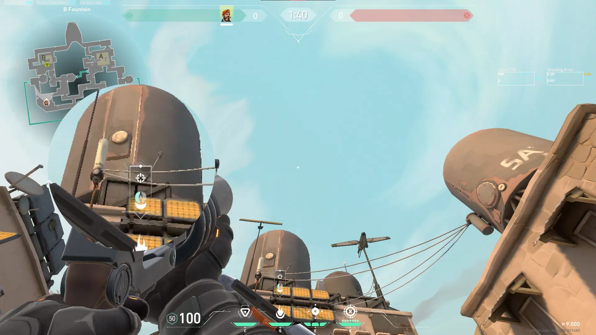 Brimstone Incendiary on Bind Attack Site B — step 4 of 5: Aim — line up the shot