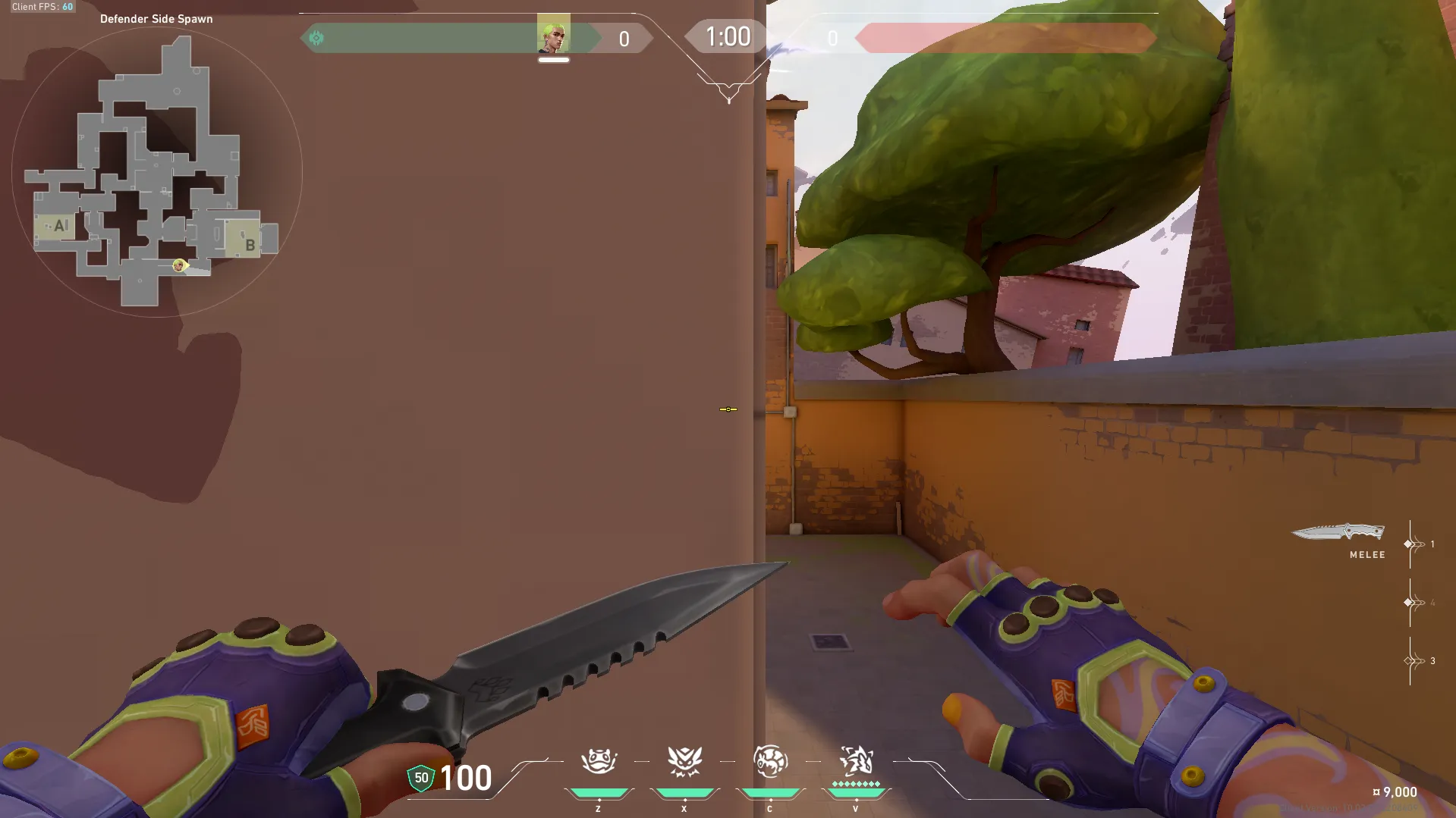 Gekko Mosh Pit on Ascent Defense Site B — step 3 of 6: Aim — line up the shot