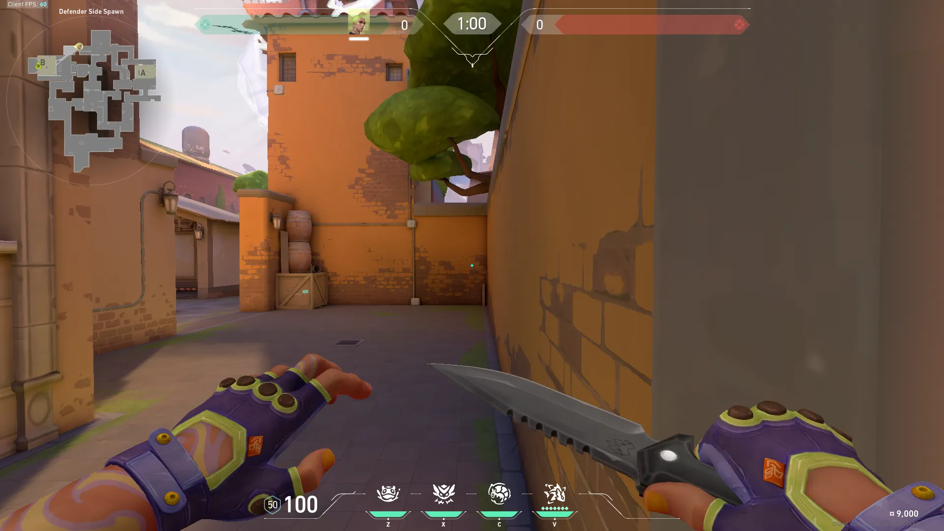 Gekko Mosh Pit on Ascent Defense Site B — step 4 of 6: Aim — line up the shot