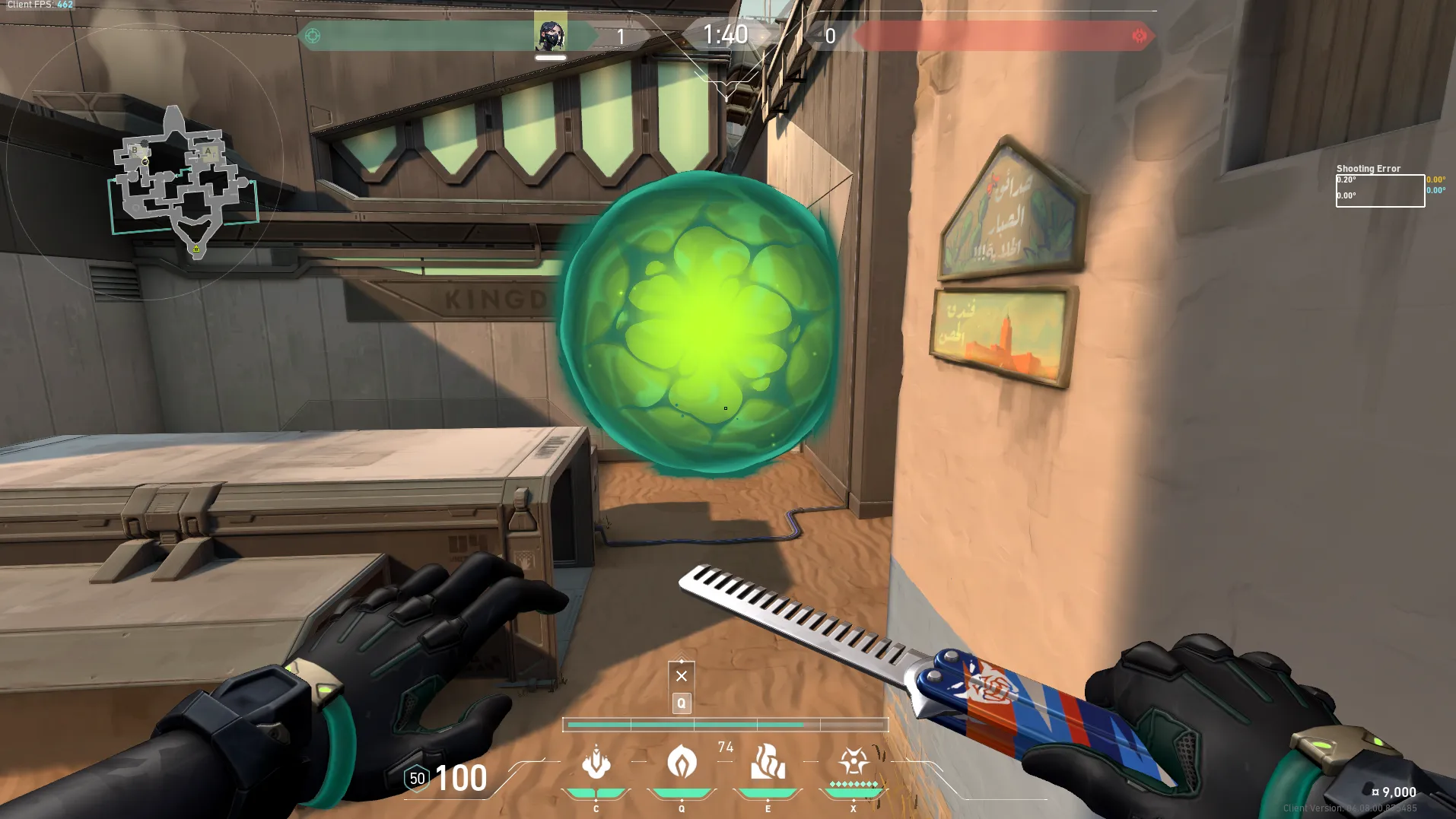 Viper Poison Cloud on Bind Attack Site B — step 3 of 3: Result