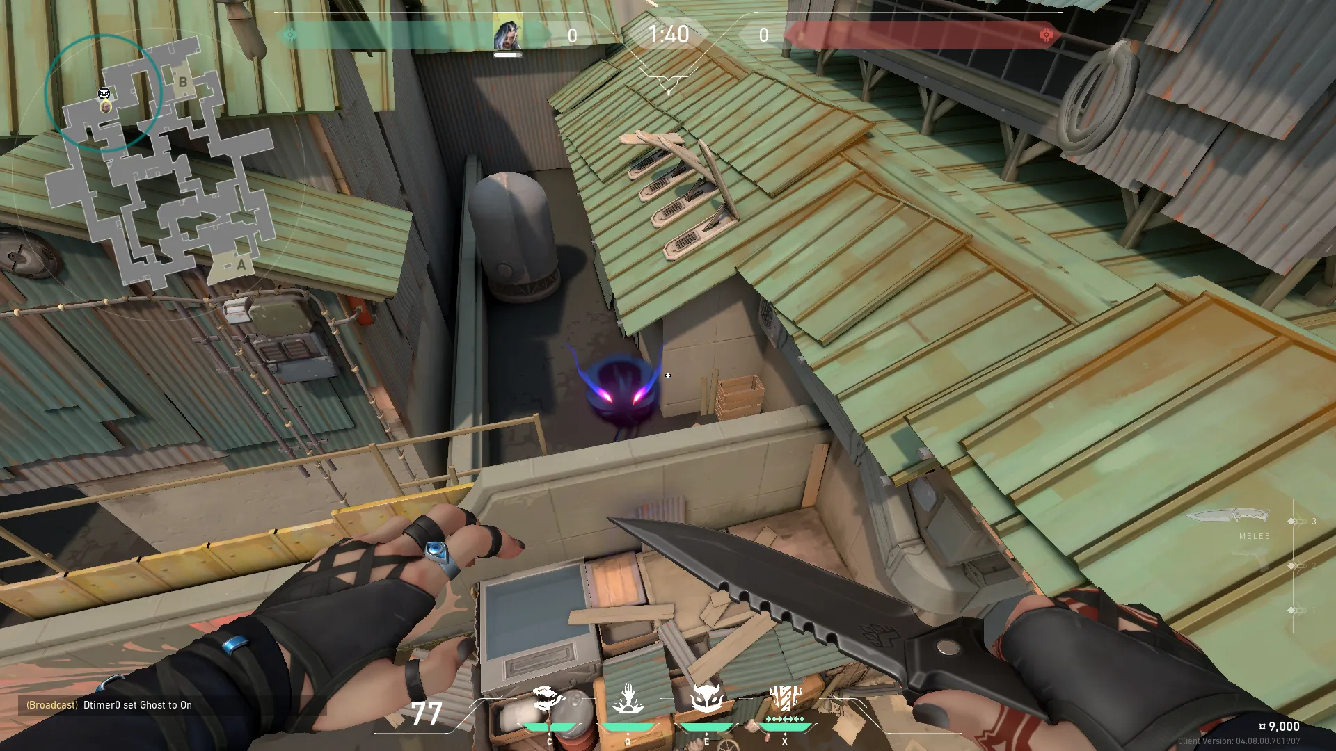 Fade Haunt on Split Defense Site B — step 4 of 4: Result