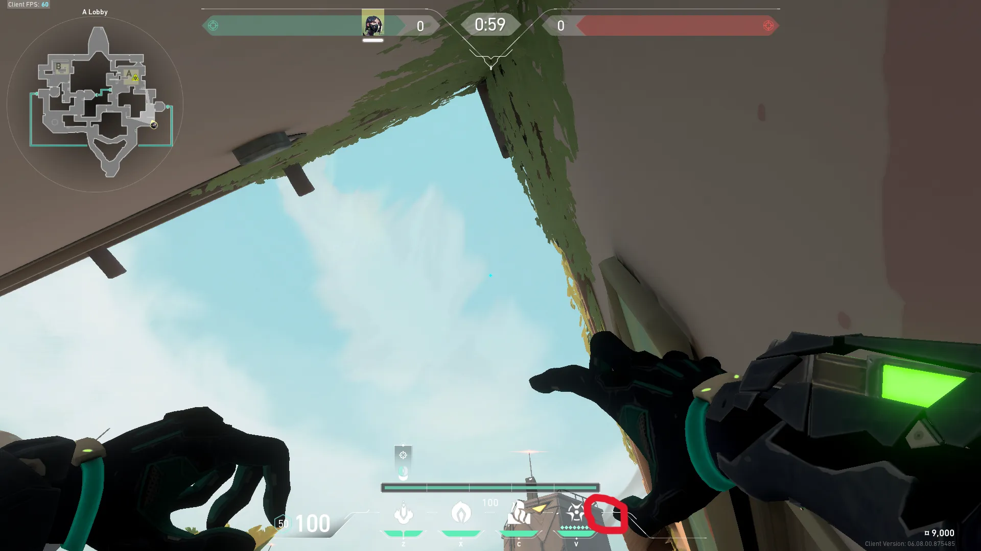Viper Snake Bite on Bind Attack Site A — step 2 of 3: Aim — line up the shot