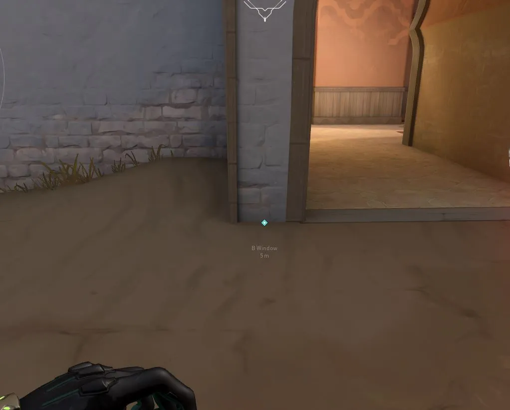 Viper A Teleport Post Plant — Viper lineup on Bind