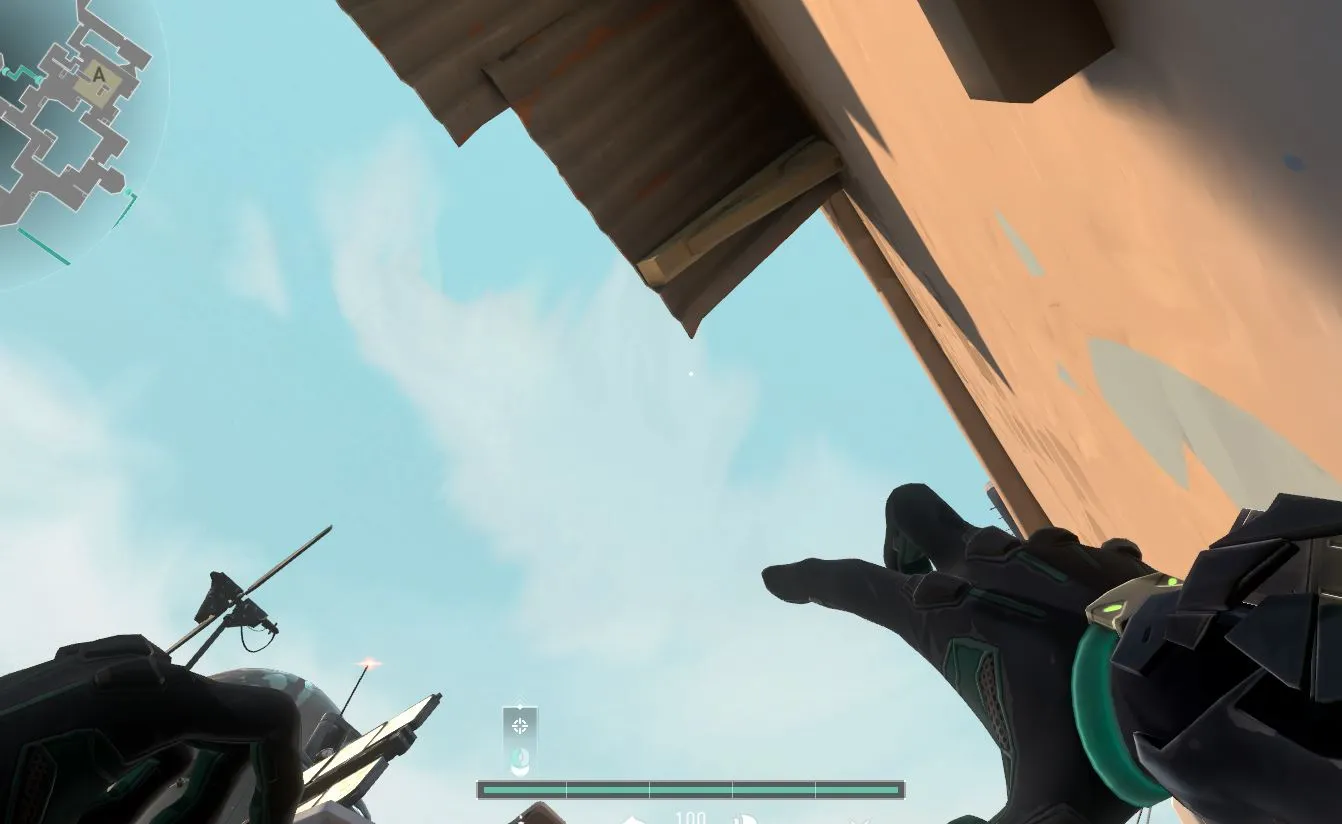 Viper Snake Bite on Bind Attack Site B — step 2 of 3: Aim — line up the shot