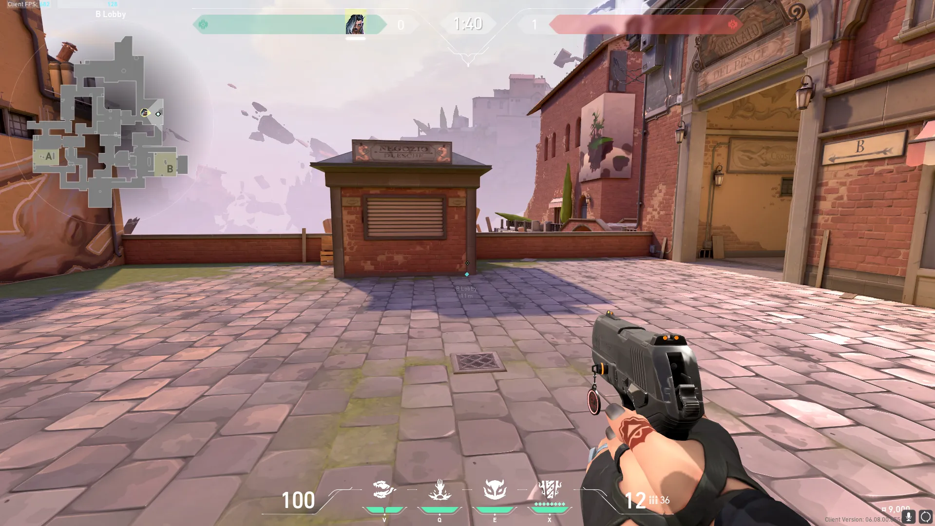 From B Lobby to B Site — Fade lineup on Ascent