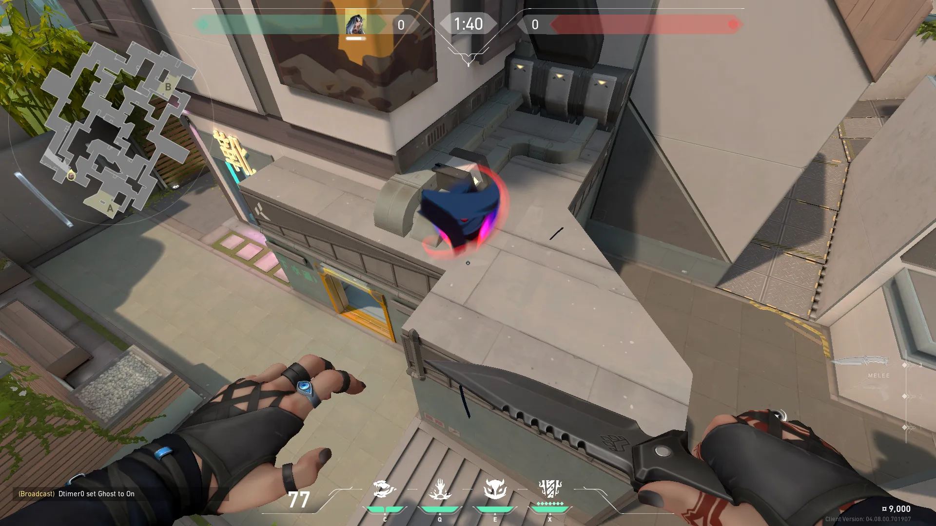 Fade Haunt on Split Defense Site A — step 3 of 3: Result