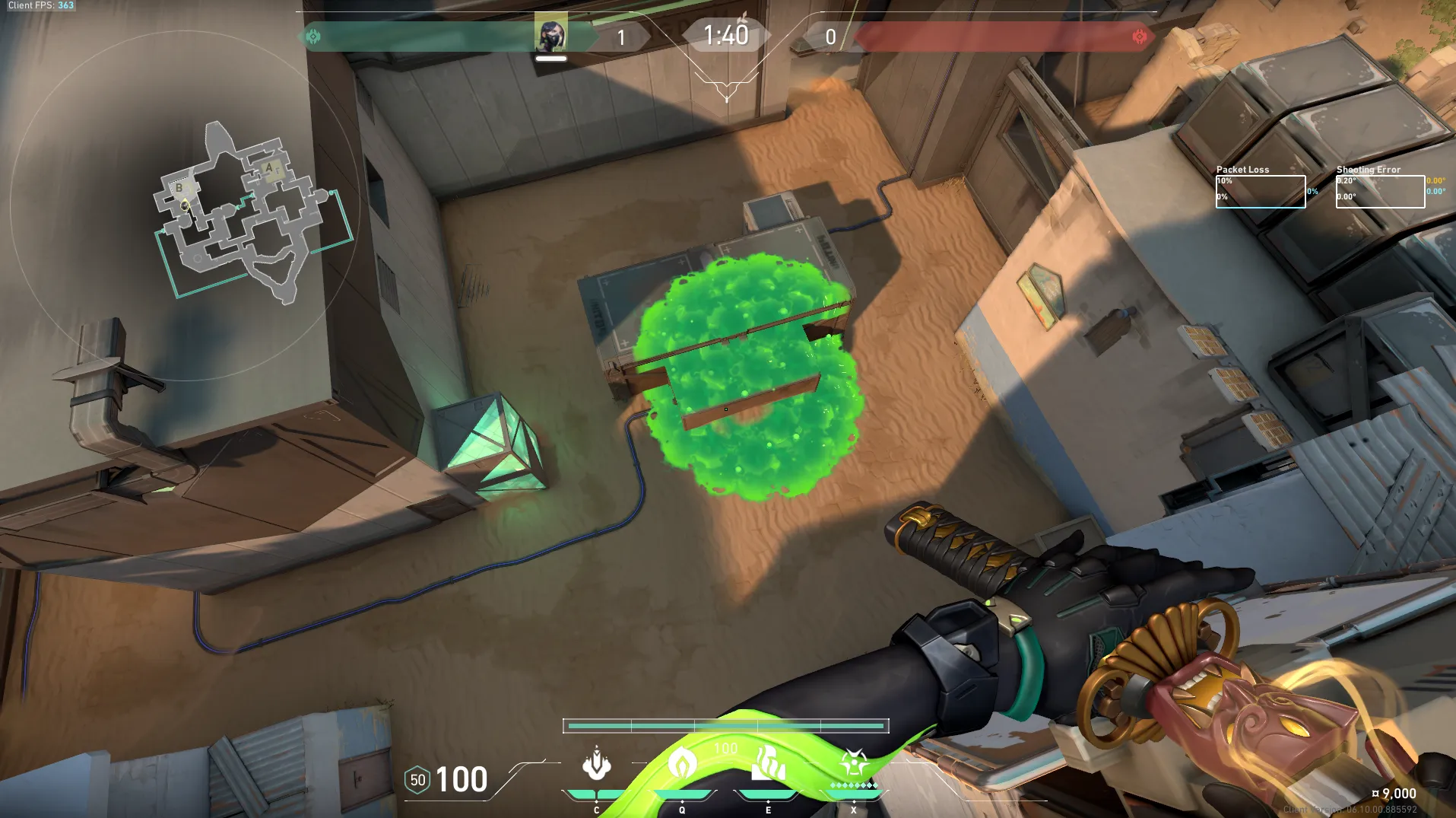 Viper Snake Bite on Bind Attack Site B — step 3 of 3: Result
