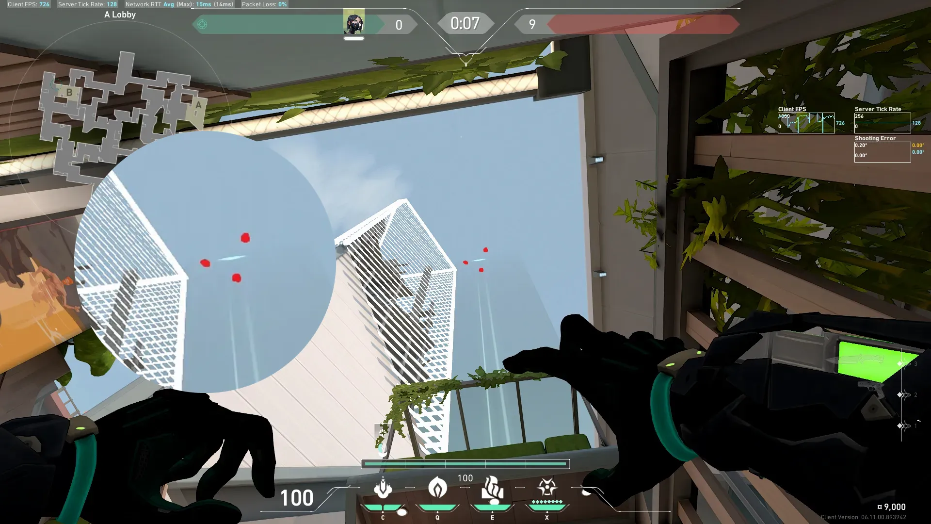 Viper Snake Bite on Split Attack Site A — step 2 of 3: Aim — line up the shot