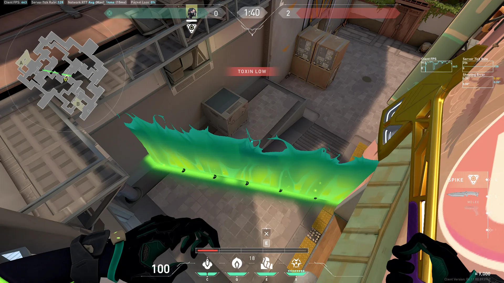 Viper Toxic Screen on Split Defense Mid — step 4 of 4: Result