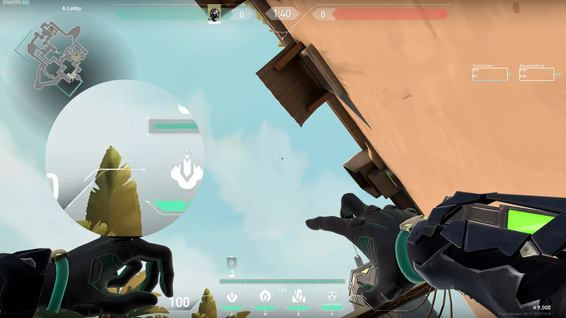 Viper Snake Bite on Bind Attack Site A — step 2 of 3: Aim — line up the shot