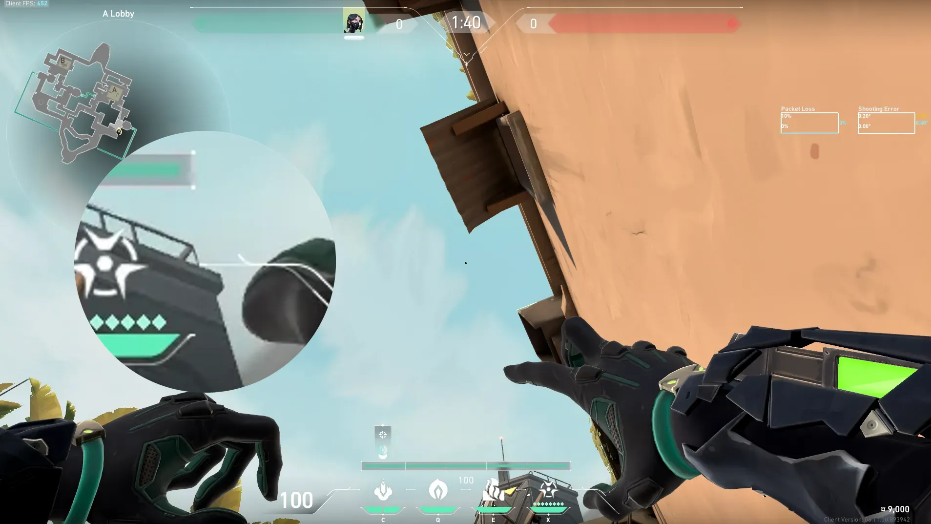Viper Snake Bite on Bind Attack Site A — step 2 of 3: Aim — line up the shot