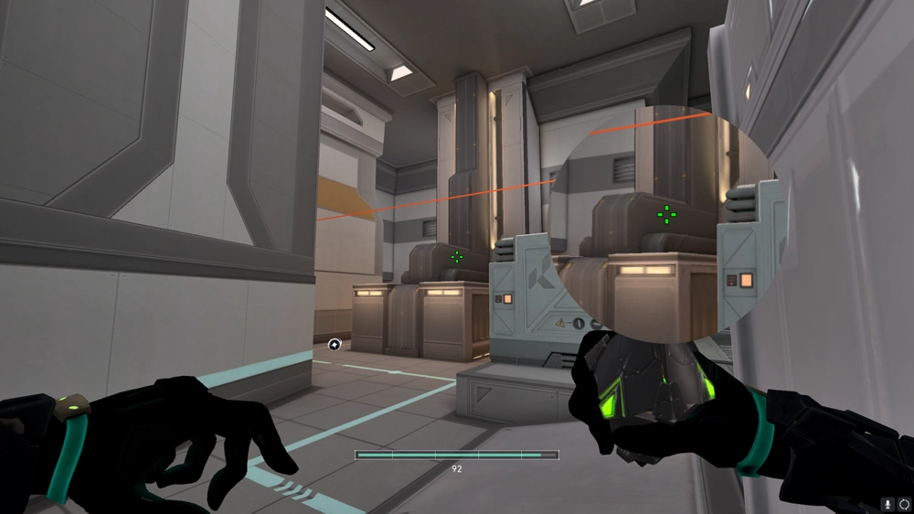 Viper Poison Cloud on Icebox Defense Site A — step 2 of 6: Aim — line up the shot