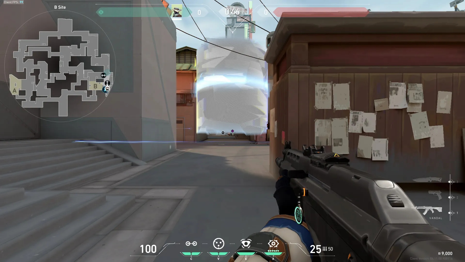 Cypher Cyber Cage on Split Defense Site B — step 3 of 3: Result