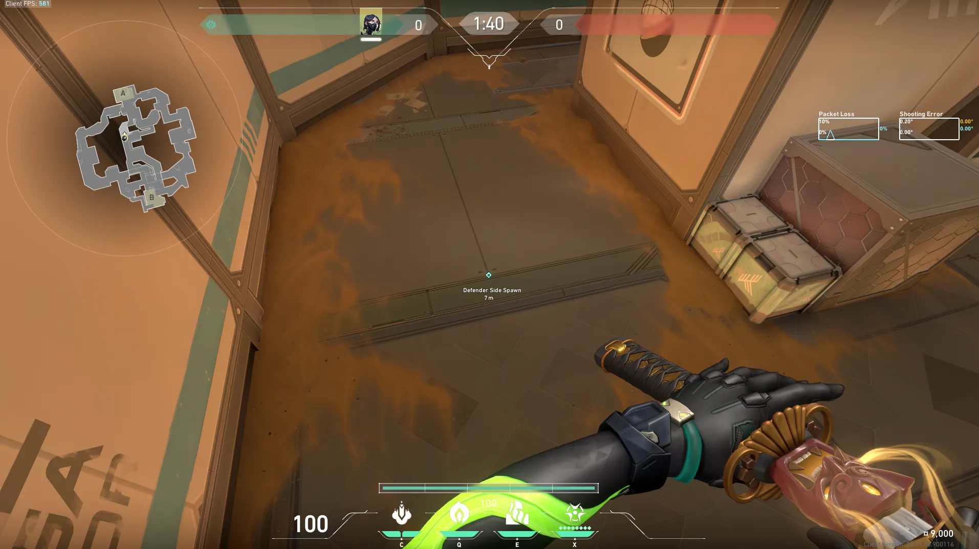 Defender Spawn to Top Site Post Plant — Viper lineup on Fracture