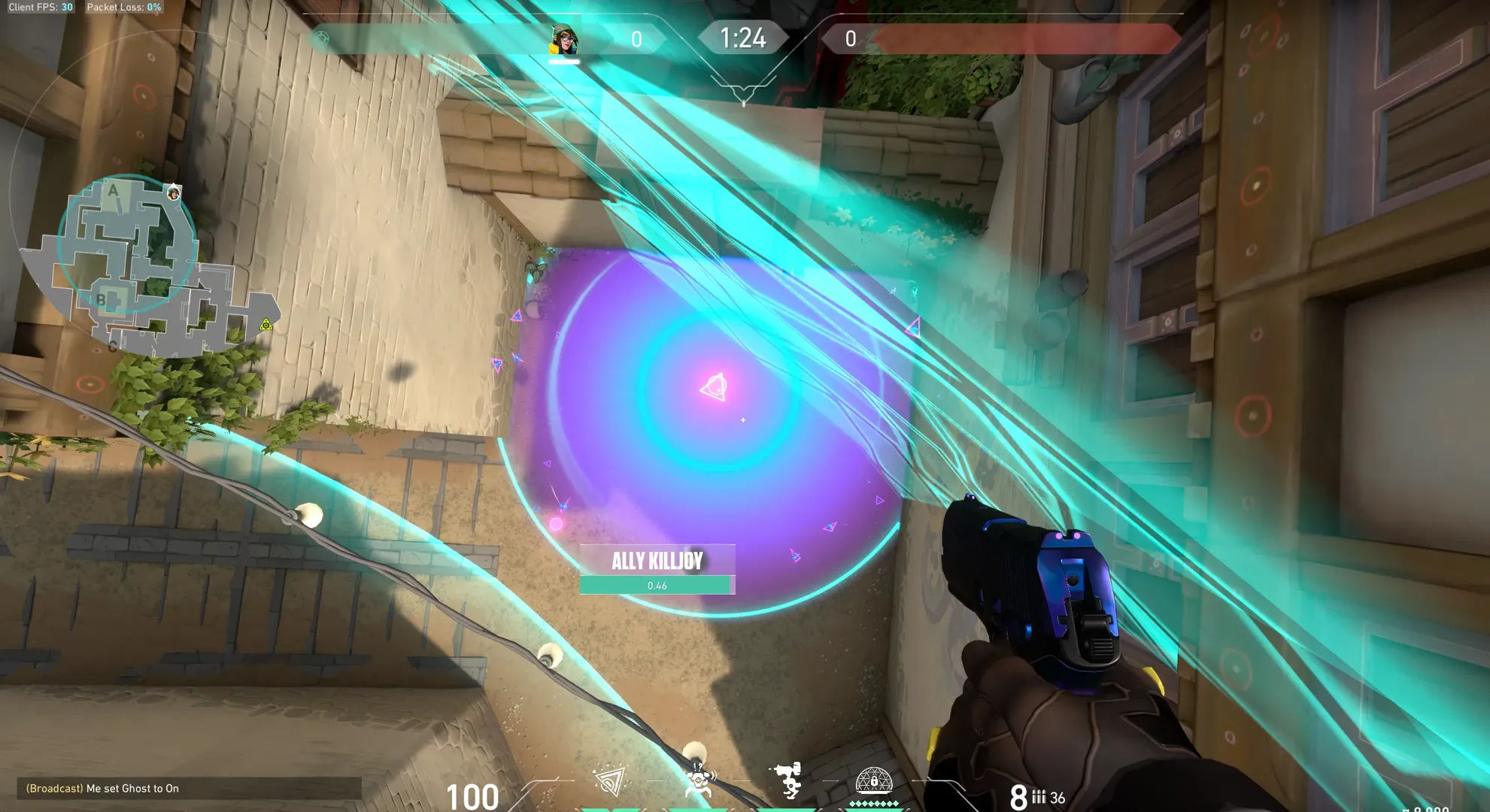 Killjoy Nanoswarm on Haven Defense Site A — step 4 of 4: Result