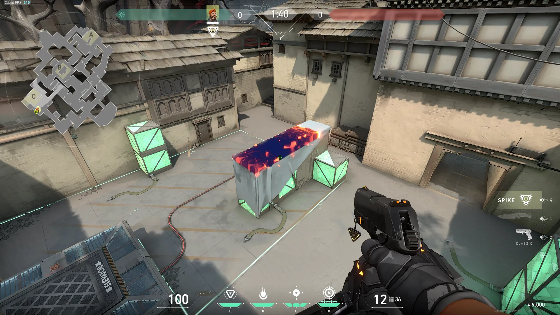 Brimstone Incendiary on Haven Attack Site C — step 3 of 3: Result
