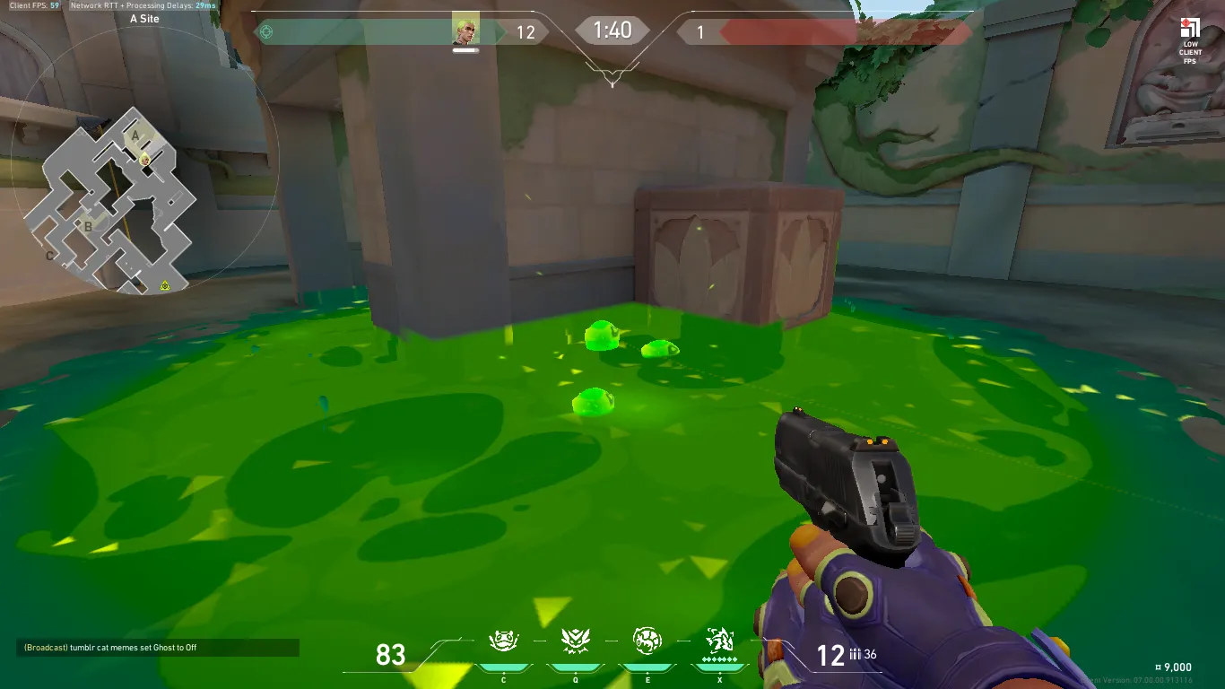 Killjoy Nanoswarm on Lotus Attack Site A — step 5 of 5: Result