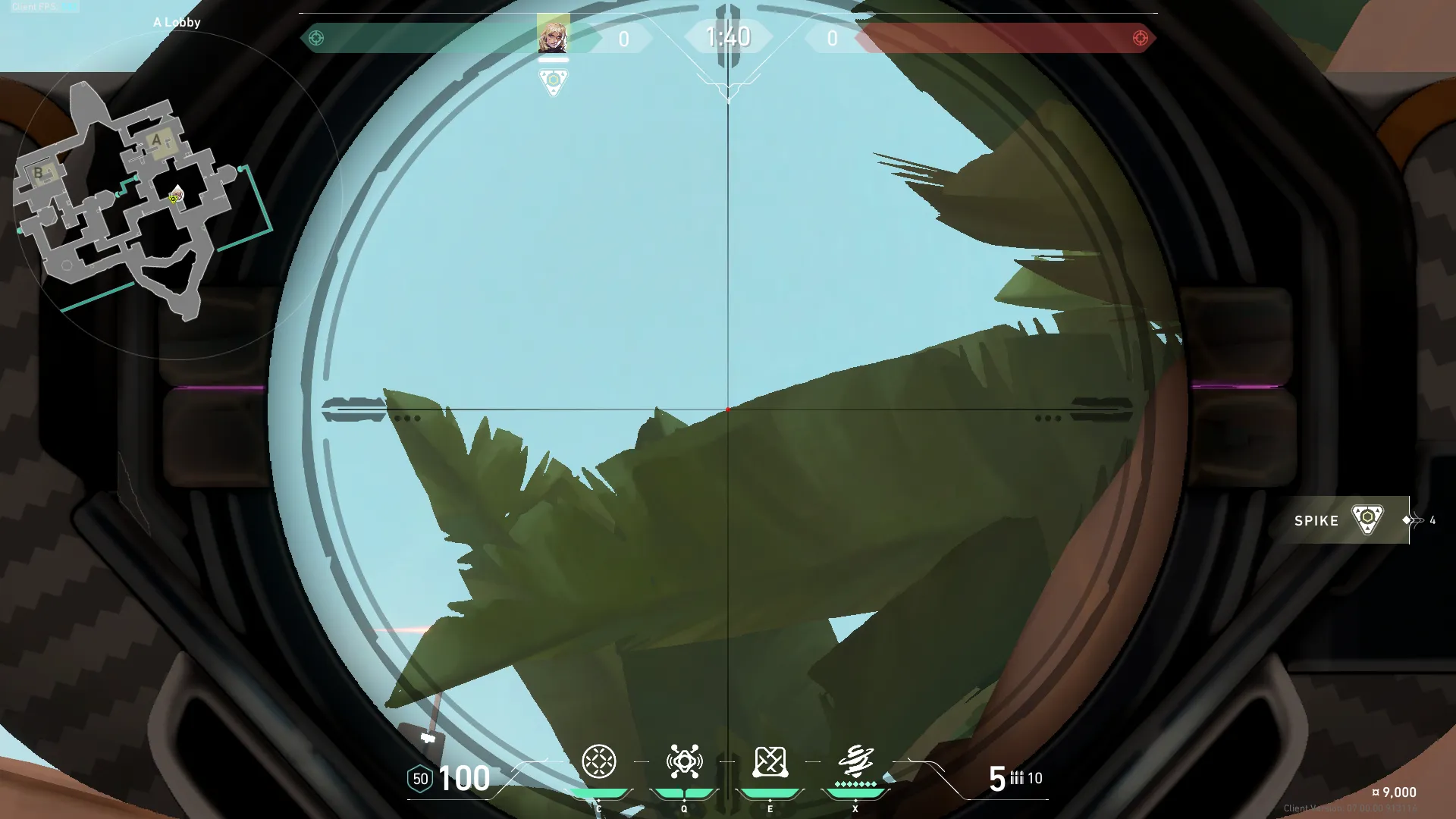 Deadlock GravNet on Bind Attack Site A — step 2 of 3: Aim — line up the shot