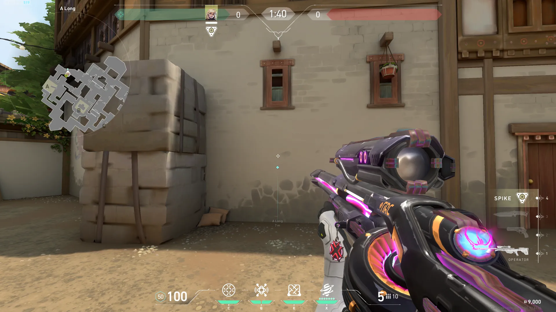 Deadlock Gravnet for Backsite on A Site — Deadlock lineup on Haven
