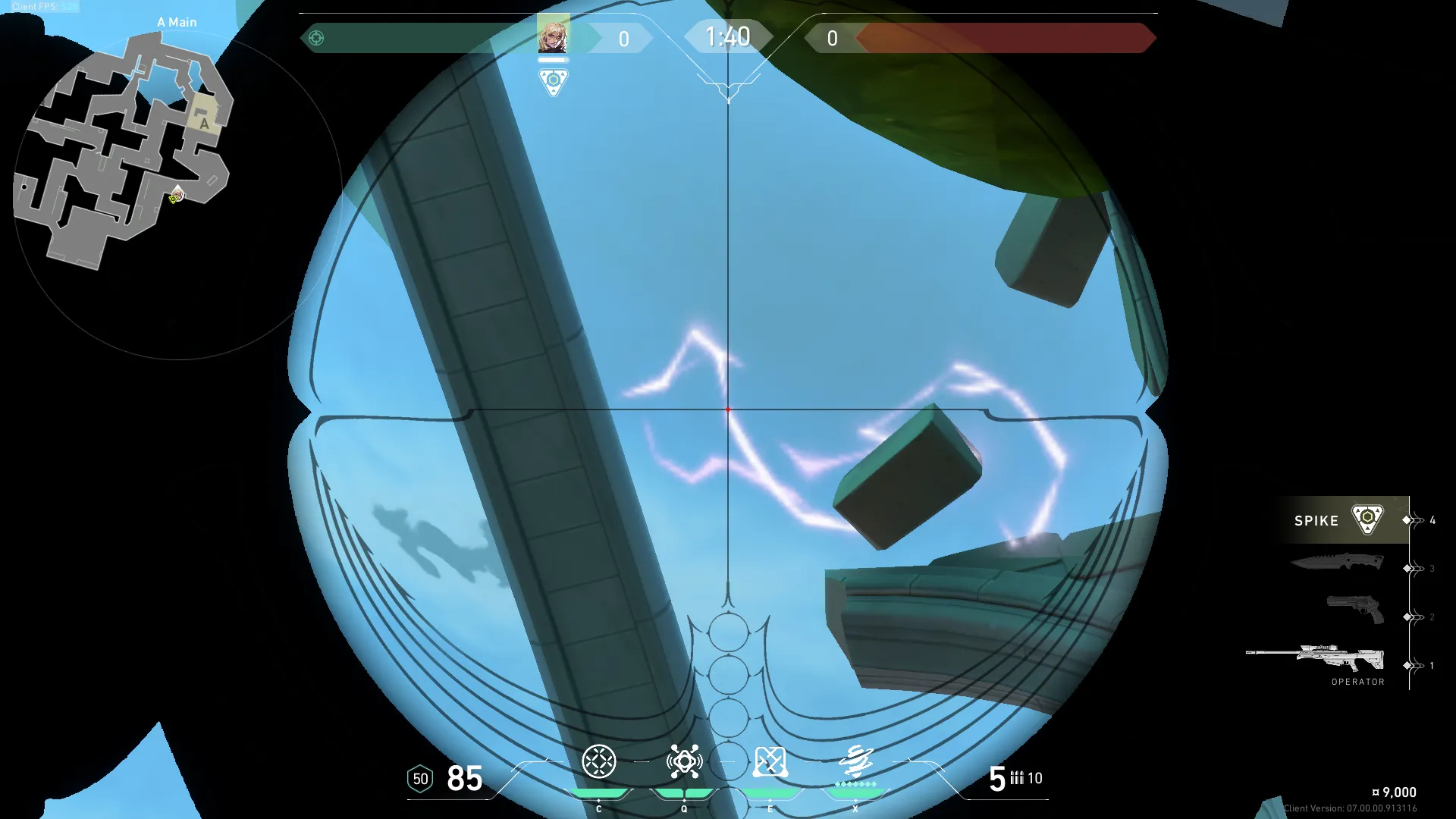 Deadlock GravNet on Pearl Attack Site A — step 2 of 3: Aim — line up the shot