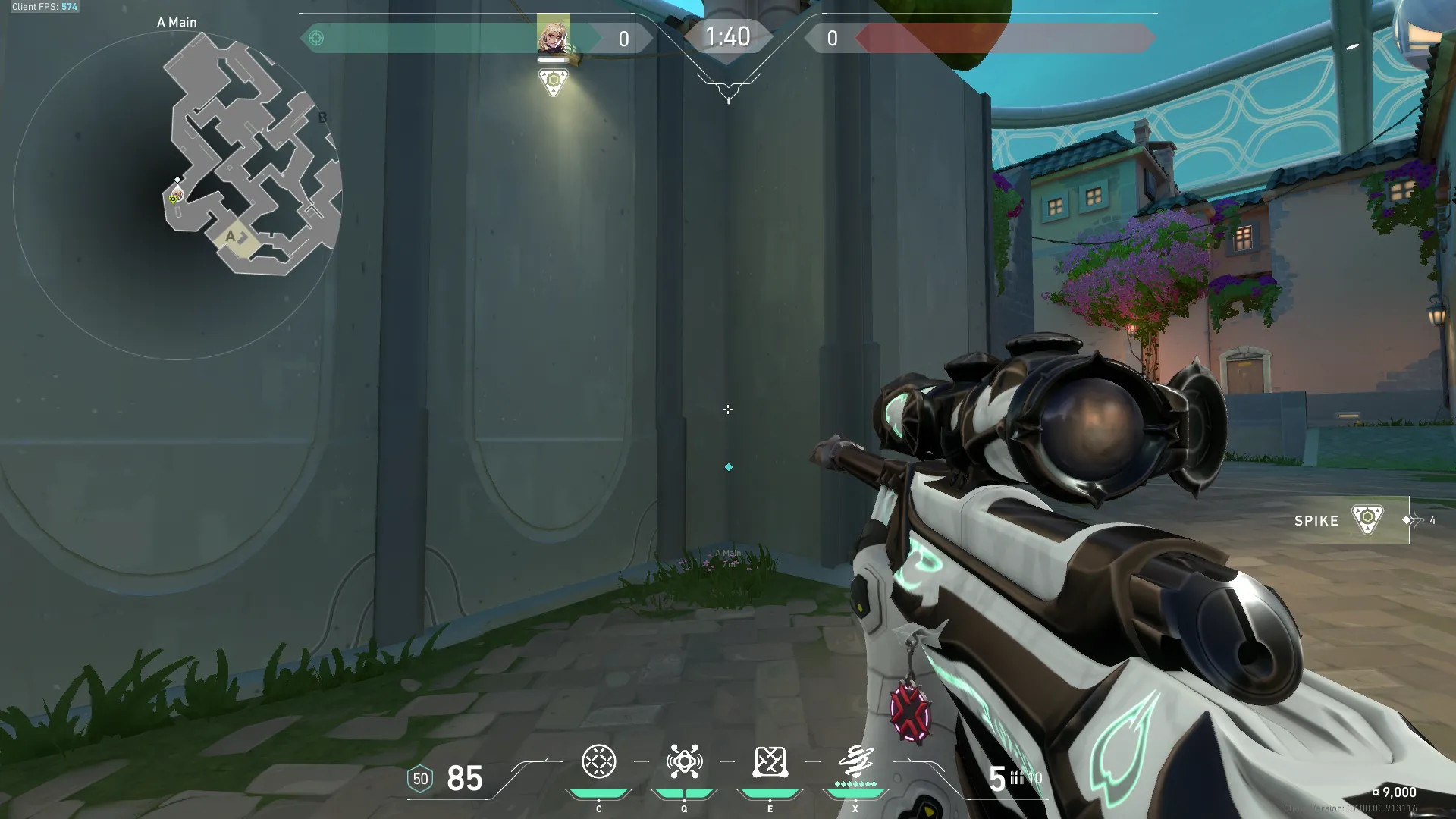 Deadlock Gravnet Lineup for Backsite on A Site — Deadlock lineup on Pearl