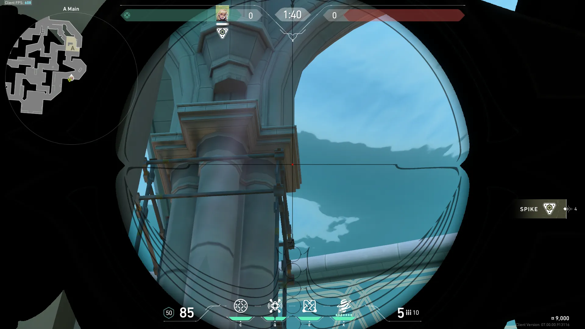 Deadlock GravNet on Pearl Attack Site A — step 2 of 3: Aim — line up the shot