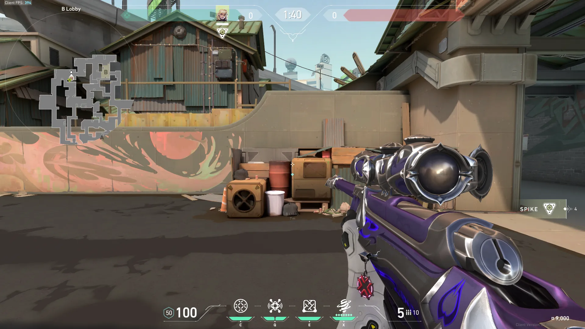 Deadlock Gravnet Lineup to Block off CT for B Site — Deadlock lineup on Split