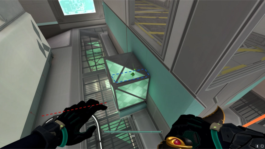 Viper Poison Cloud on Icebox Attack Site A — step 3 of 4: Aim — line up the shot