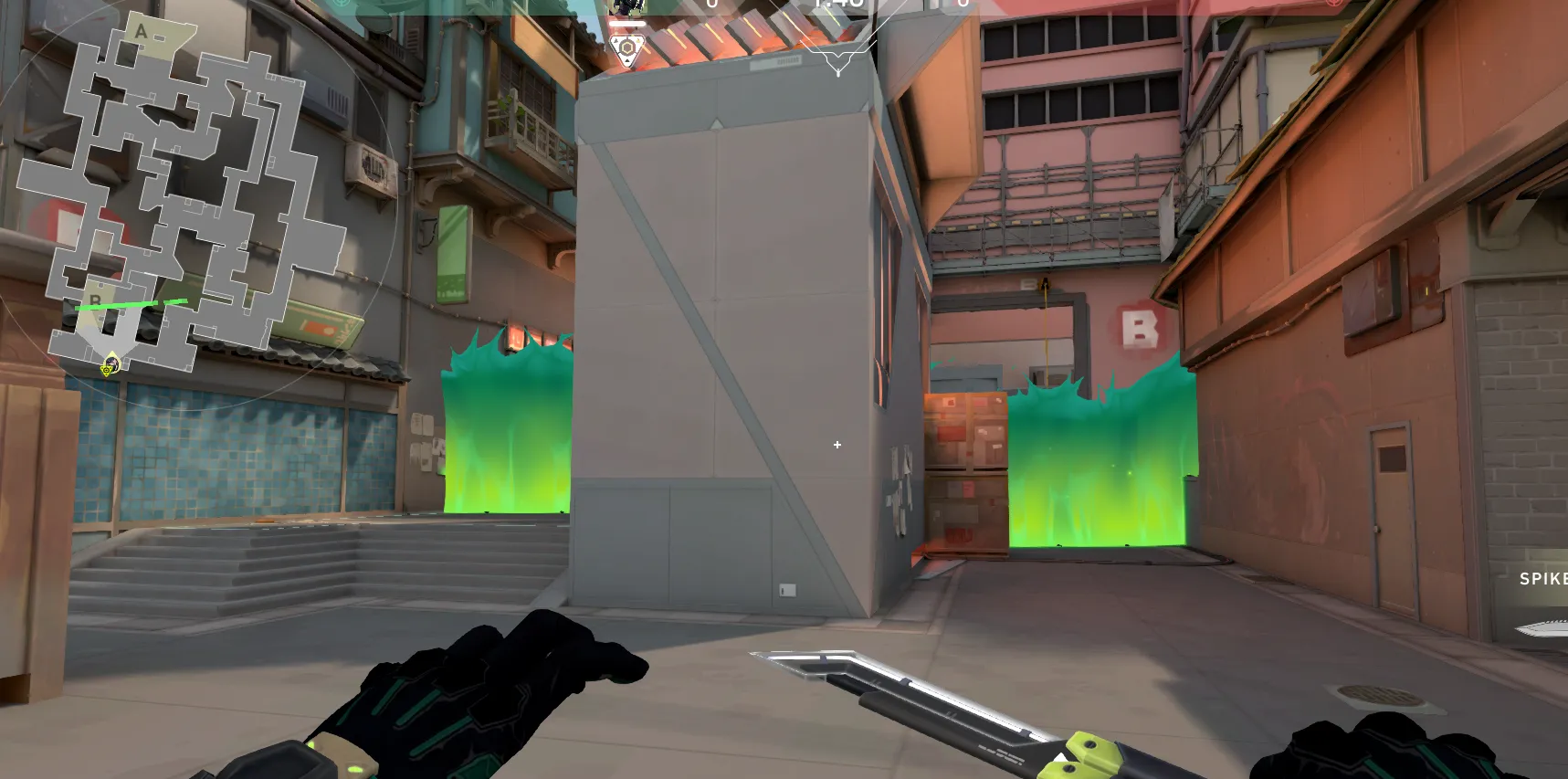 Viper Toxic Screen on Split Attack Site B — step 3 of 3: Result