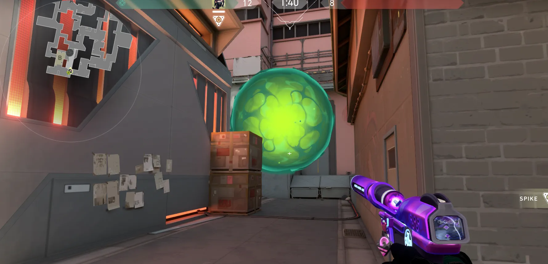 Viper Poison Cloud on Split Attack Site B — step 3 of 3: Result