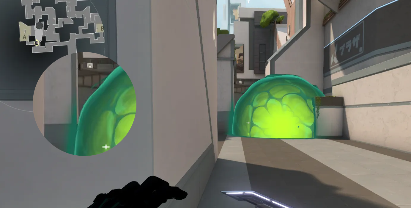 Viper Poison Cloud on Split Defense Site A — step 3 of 3: Result