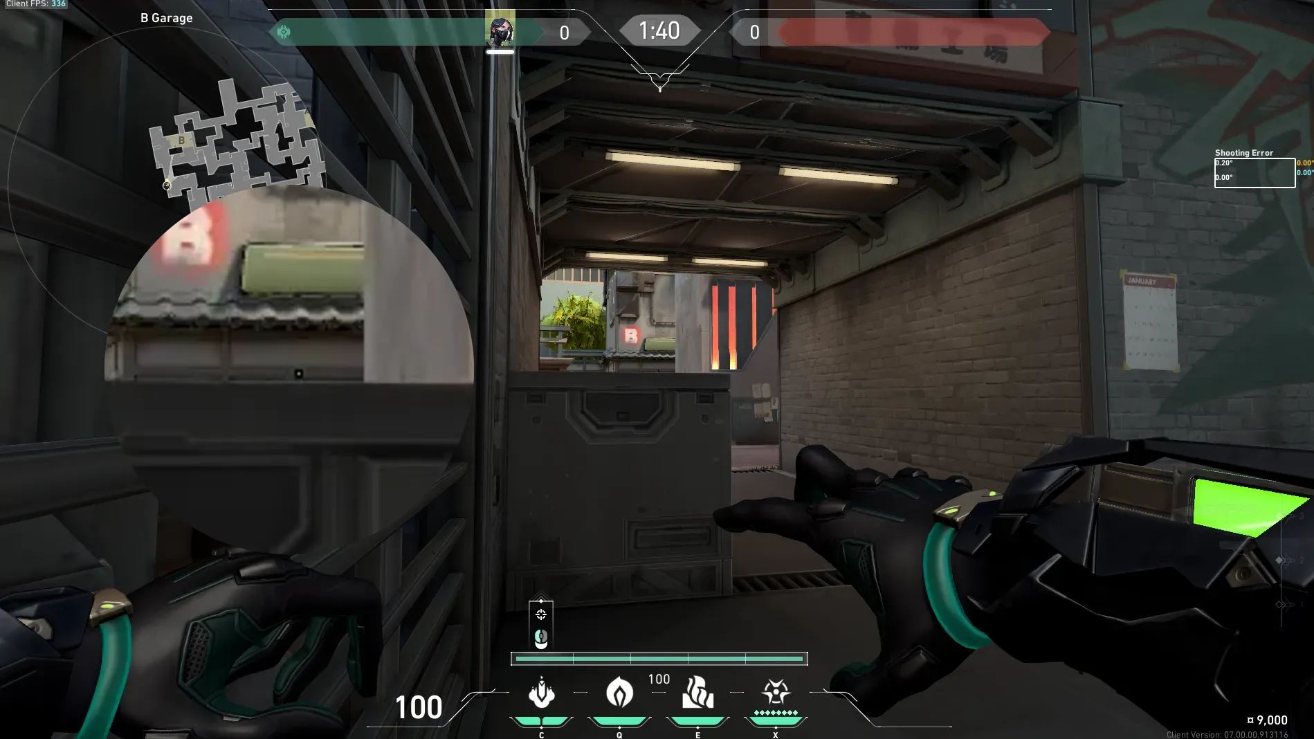 Viper Snake Bite on Split Attack Site B — step 2 of 3: Aim — line up the shot