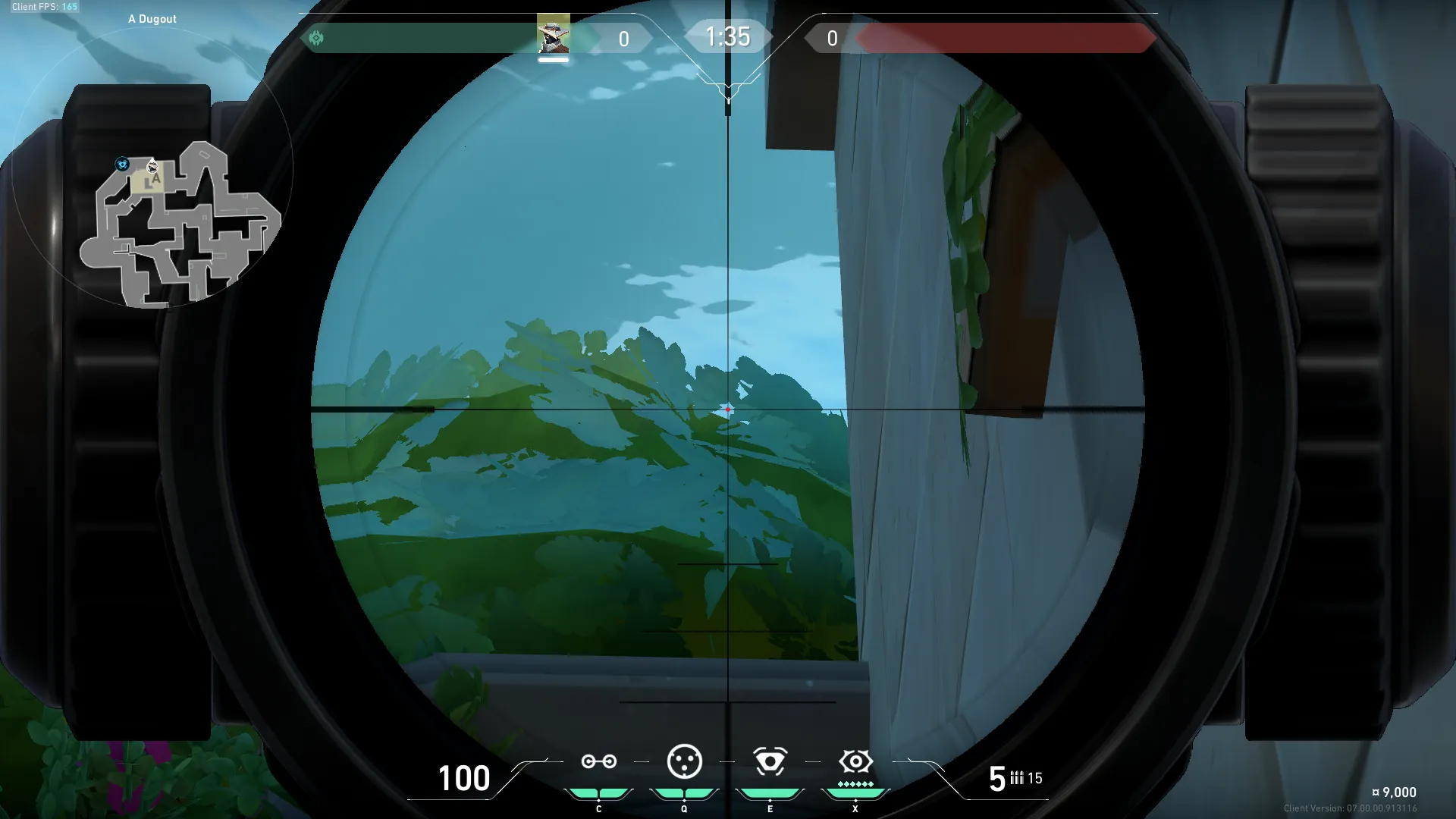 Cypher Cyber Cage on Pearl Defense Site A — step 3 of 4: Aim — line up the shot