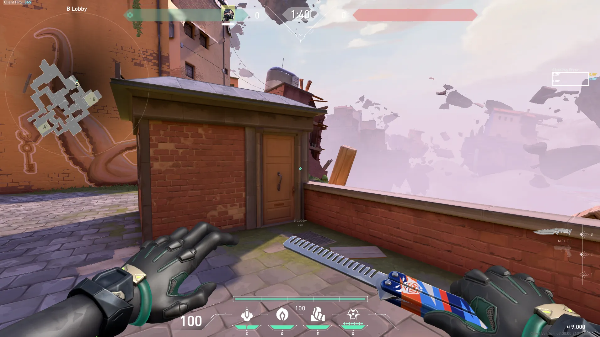 B Lobby to Market One-way Orb — Viper lineup on Ascent